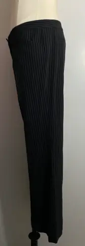 Anne Klein Black Stripped Pants