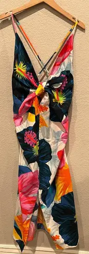 Mara Hoffman Lolita Abstract Midi Dress (XXS)