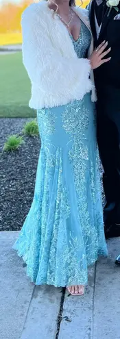 Prom Dress Blue Size 2