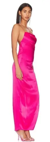 Ser.o.ya Celino Maxi Dress in Fuschia Purple Size Medium Pink