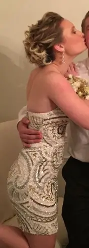 Scala Short Beaded Dress - Image 2