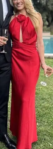 RONNY KOBO RED WONDER DRESS Small $598