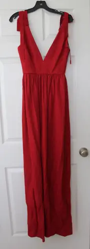 Rebecca Vallance | Harlow Tie-Shoulder A-Line Gown