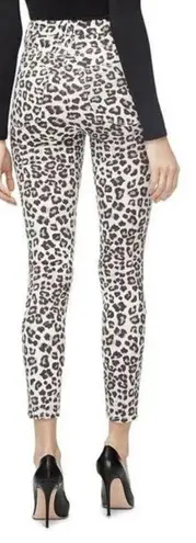 Good American NEW  Good Waist Crop Jeans Snow Leopard