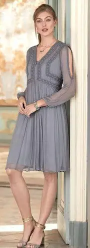 Sundance “Time After Time” Dress in Lapis Blue - Size 6