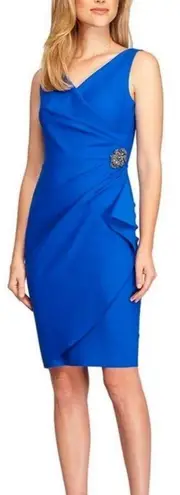 Alex Evenings Scuba Tank Dress Size 10 NWT Royal Blue Cocktail Formal 134005