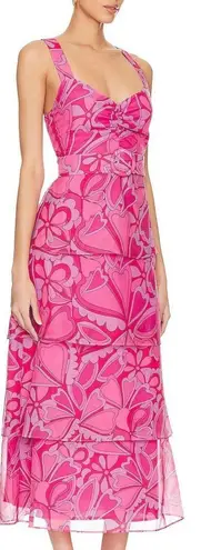 Show Me Your Mumu Pink Ruffle Tiered Dress