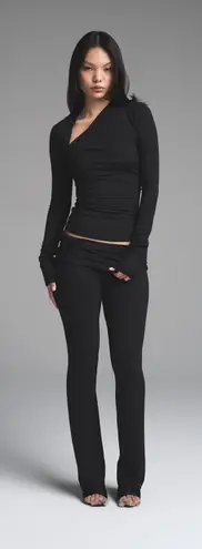 SKIMS Cloud Foldover Pant Onyx Size Medium