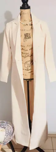 Double Breasted Blazer Coat NWOT Tan Size M