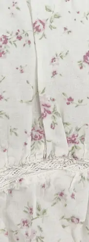 Rachel Ashwell Womens Shabby Chic Ditsy Floral Cottagecore Eyelet Lace Dress L