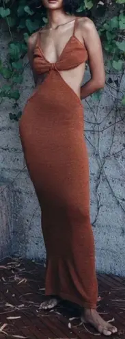 Cult Gaia Serita Dress in Amber (NWT)