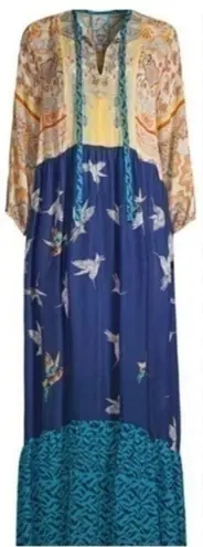 Johnny Was Cana dress NWT slip included (oversized)