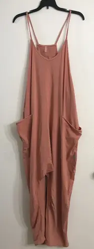 Free People Movement Hot Shot Onesie in Petal size L NWT