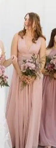 Blush Pink Bridesmaid Dress Size M