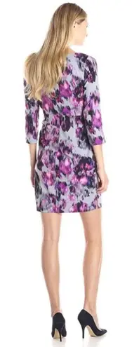 NYDJ NWT! Sylvia Tiffany Post Berry Tweed Dress