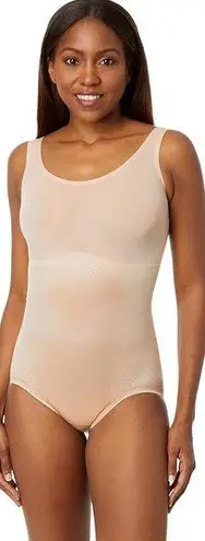 Spanx  Thinstincts 2.0 Tank Panty Bodysuit Champagne Beige LG