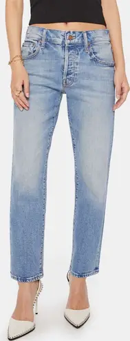 MOTHER Denim MOTHER Lil Mid Rise Hiker Hover Jeans In Fight For Your Rights Size 29 NWT