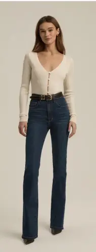 NWT Favorite Daughter THE VALENTINA SUPER HIGH RISE MINI BOOT size 27 - Image 1