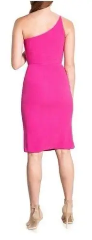 Dress the Population NWOT Alexandra Midi-Dress in Bright Fuchsia Size S