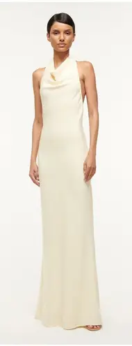 STAUD Giuseppe Dress in Sub Faded Daisy Size XS Yellow