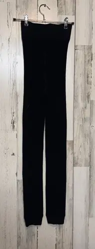 Women’s Black Fleece Lined Leggings Size L