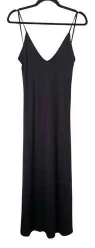 Rachel Pally Jersey Open Back Maxi Dress Black Small