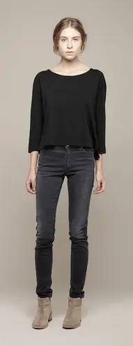 Acne Studios Acne Studio Skin 5 Used Black High Rise Denim Skinny Jeans Size 27