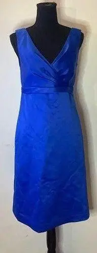 Alfred Sung - Royal blue formal‎ tank top dress Size 8