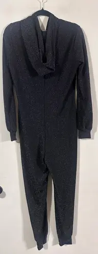 Savage x Fenty Black Sparkly Metallic Onesie