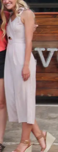 Kaari Blue Flare Pant Jumpsuit