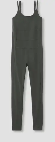 Universal Standard Game Next to Naked Jumpsuit Bodysuit Ivy Green XS NWT