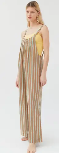 Urban Outfitters UO Out From Under Jaden Striped Scoop Back Jumpsuit