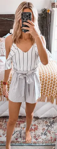 Boutique Striped Romper