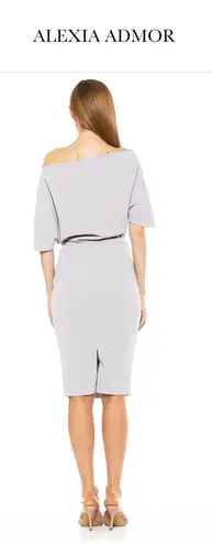 Alexia Admor Suri Draped Mini Dress