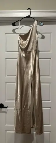 Birdy Grey Kira Dress In Neutral Champagne