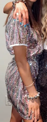 Just Quella Sequin Party Dress