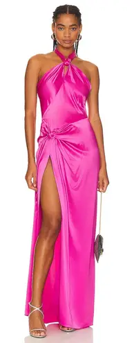 Ronny Kobo Zadena Dress in Hot Magenta size XL