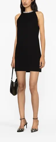 Sandro Dorinna Embellished Neck Sleeveless Tweed Sheath Dress Size 2