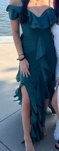 Pretty Little Thing Formal Green Dress