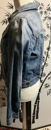 BP Nordstrom Women’s Denim Jean Jacket Pockets Size M