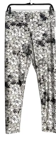 Terez NWT All Over Stars Patterned Silver Leggings XL