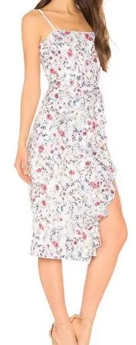 Majorelle $238 NWT  Floral Sequin Hayden Midi Dress Multicolor Women's Medium