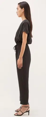 The Editor’s Market Moll V-Neck Jumpsuit in Black