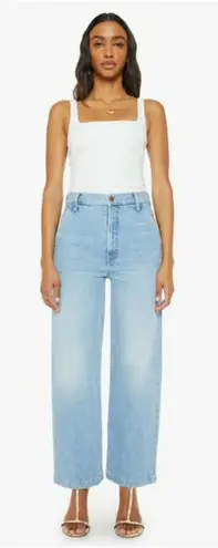💕MOTHER SUPERIOR💕 The Stud Finder Flood Jeans ~ Ivy League Cowboy 28 NWT Blue