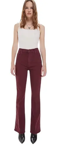 MOTHER Deep Red Denim Size 26 - Image 1