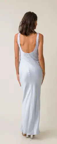 Line and Dot Blue Adelyn Maxi Dress