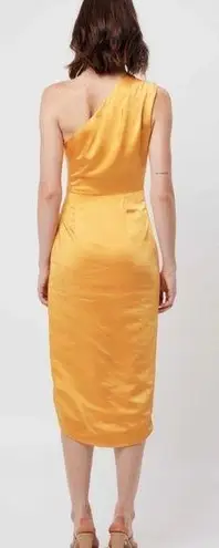 Elliatt Revolve Elliat Isabelle One Shoulder Dress - Mango