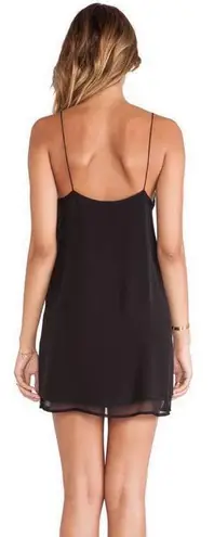 Revolve May. tangled mini silk dress