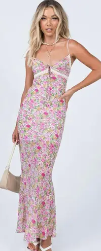 Princess Polly Emily Maxi Dress -Pink floral