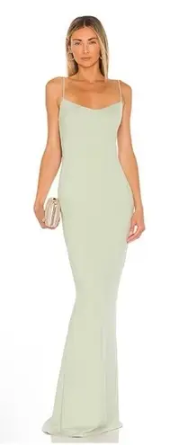 Katie May Katie May Damn Gina Dress in Sage Size Small Maxi Gown